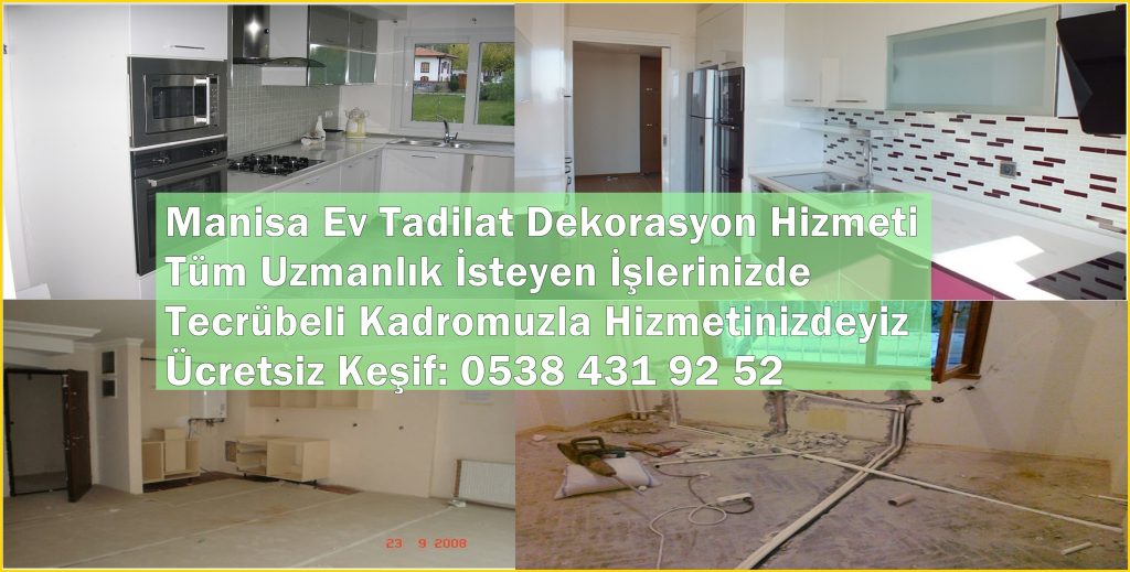 İzmir Tadilat Dekorasyon İşleri | Komple Ev Tadilatı Ustası