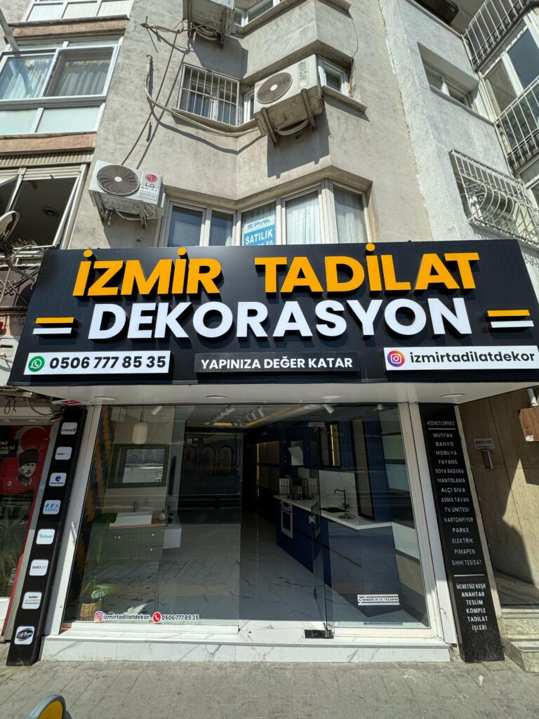 İzmir Tadilat Dekorasyon İşleri | Komple Ev Tadilatı Ustası